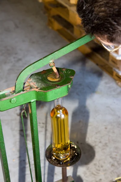 Garrafas de cortiça artesanal — Fotografia de Stock