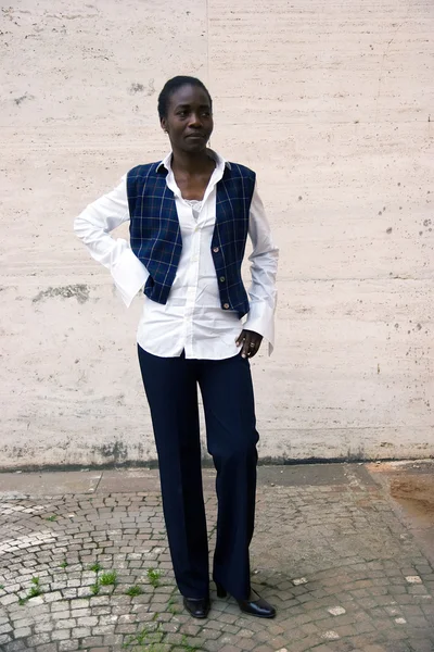 Jeune étudiant africain — Photo