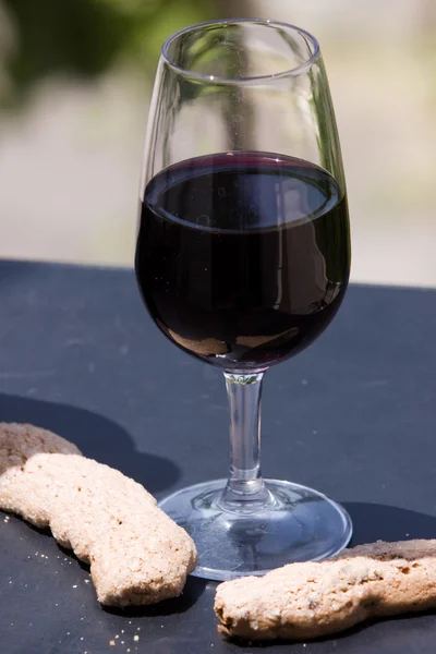 Wine in glass — Stock Photo, Image