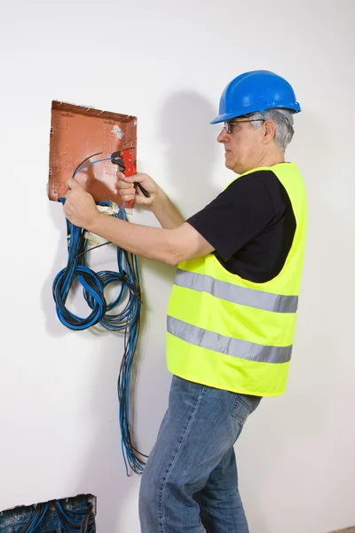 Eletricista — Fotografia de Stock