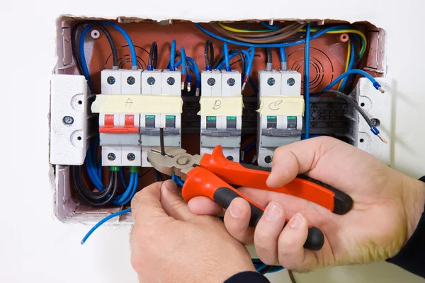 Electrician — Stock Photo, Image