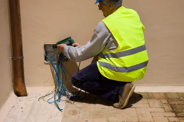 Electrician — Stock Photo, Image