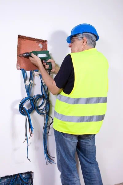 Eletricista — Fotografia de Stock