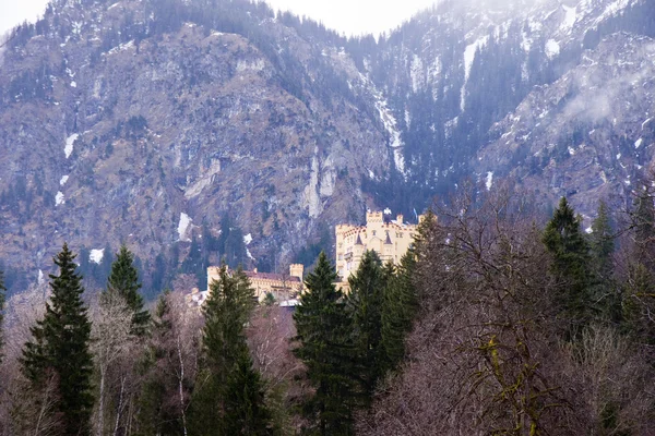 Schloss hohenschwangau — Stockfoto