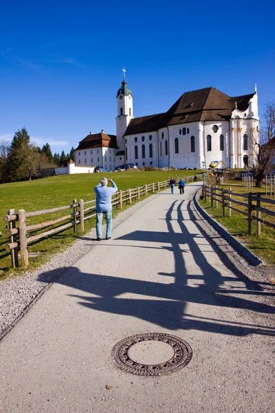 Santuario di Wieskirche — Foto Stock