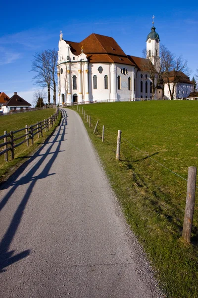 Santuario di Wieskirche — Foto Stock