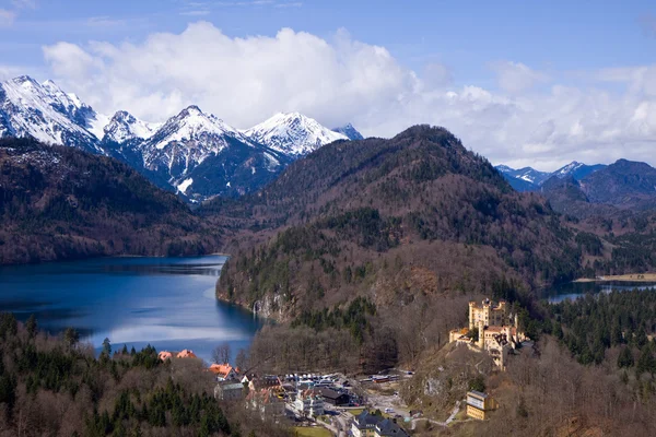 Hohenschwangau slott Stockbild