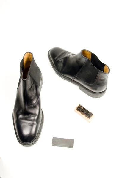Sapatos pretos — Fotografia de Stock