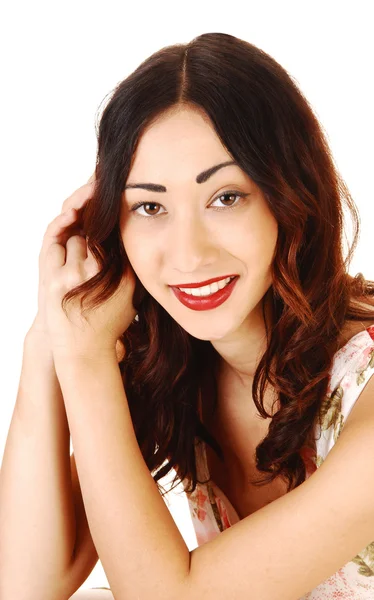 Retrato de menina. — Fotografia de Stock