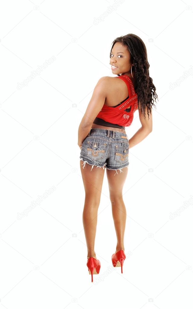 Girl in shorts from back. Stock Photo by ©sucher 15697977