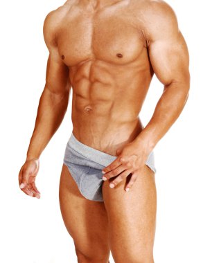 vücut geliştirmeci gövde.