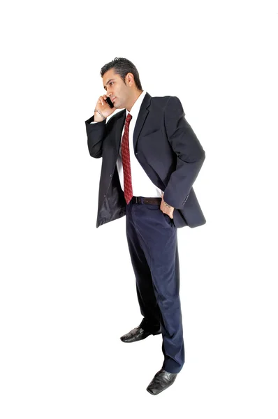 Businessman phoning. — Stock Photo, Image