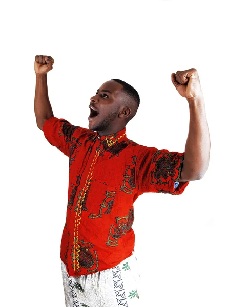 Happy black man. — Stock Photo, Image