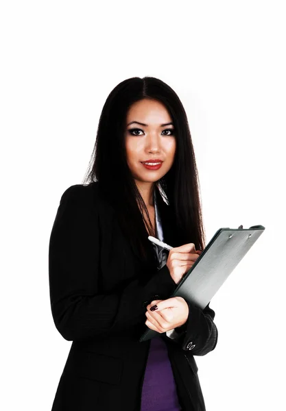 Mujer de negocios bonita . — Foto de Stock