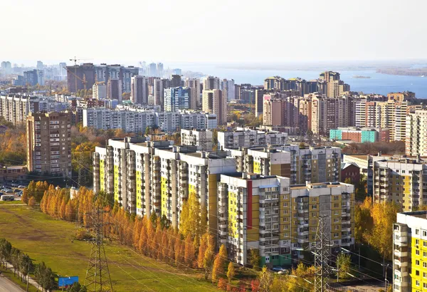 Social housing in the city — Stock Photo, Image