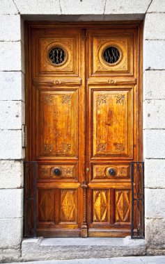 eski ahşap kapı