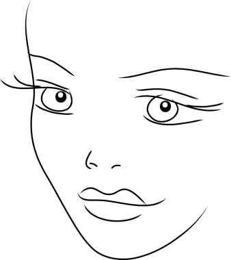 şirin kızın yüzü