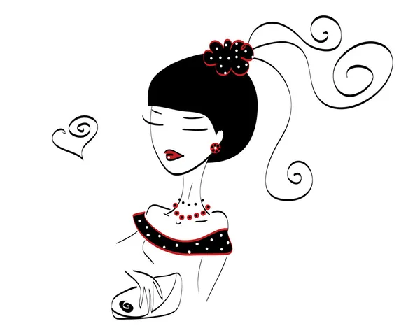 güzel şık kız çantalı