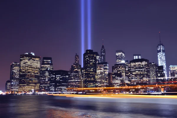 Tribute lights — Stock Photo, Image