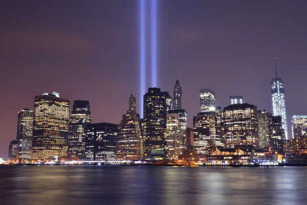 Luces de tributo — Foto de Stock