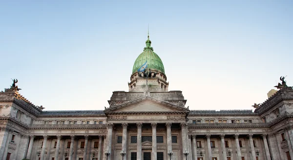 Здание Конгресса в Буэнос-Айресе, Аргентина — стоковое фото