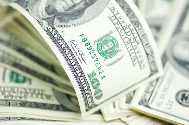 arka planını dolarlık banknotlar