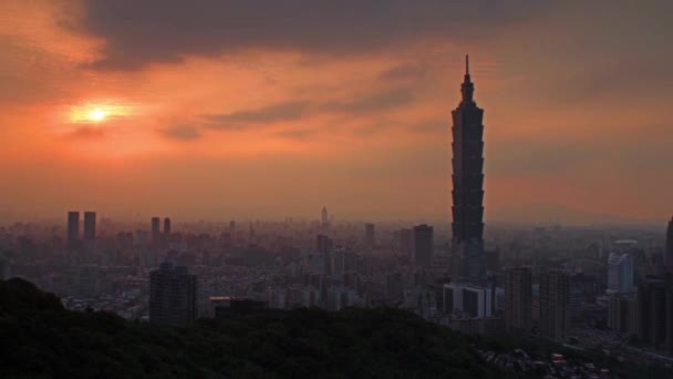 Taipei 101 — Stockvideo