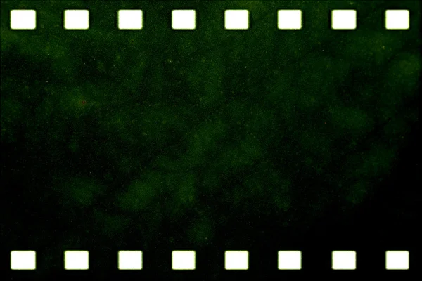 Striscia di film verde natura — Foto Stock
