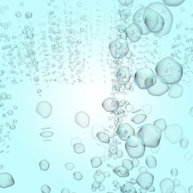 Abstract background light blue