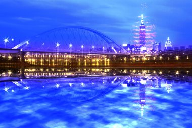 havai fişek gösterisi taipei City, Tayvan