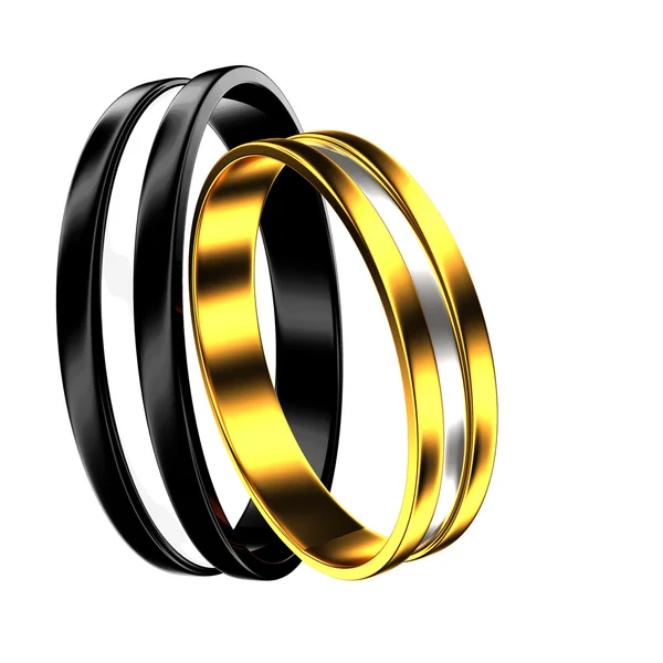 Modern ring — Stock Photo, Image