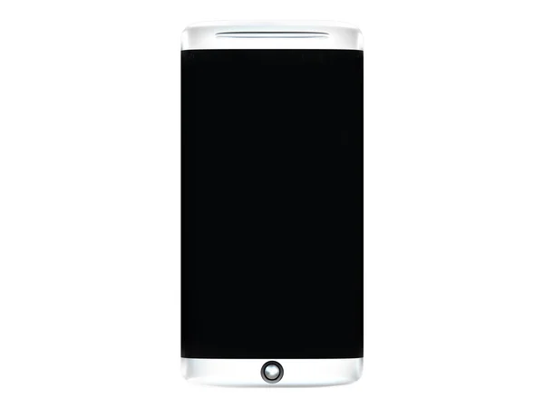 Telefone celular realista com s em branco — Fotografia de Stock