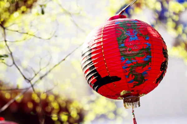 Echte chinese lamp — Stockfoto