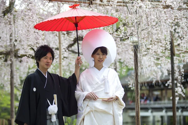 Japanska bröllop dräkter — Stockfoto