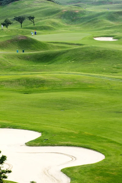 Campo de golfe — Fotografia de Stock