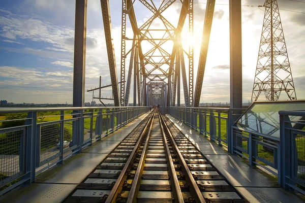 Gamla järnvägsbron — Stockfoto
