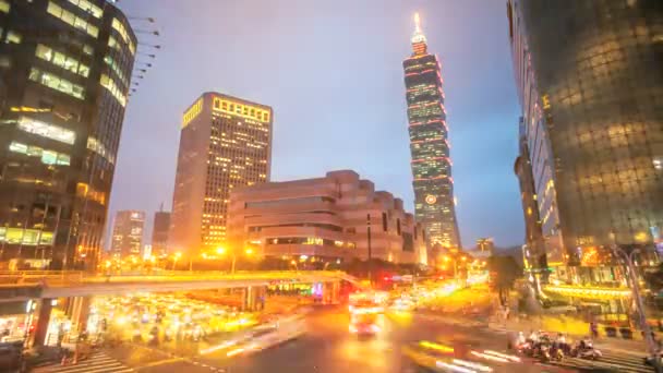 Nice night view of Taipei city
