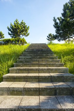 sabah altında peyzaj dağlar