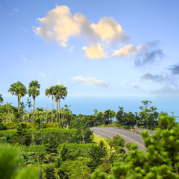 Montañas paisaje por la mañana — Foto de Stock