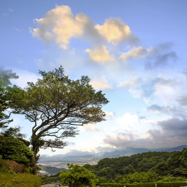 Montañas paisaje por la mañana — Foto de Stock