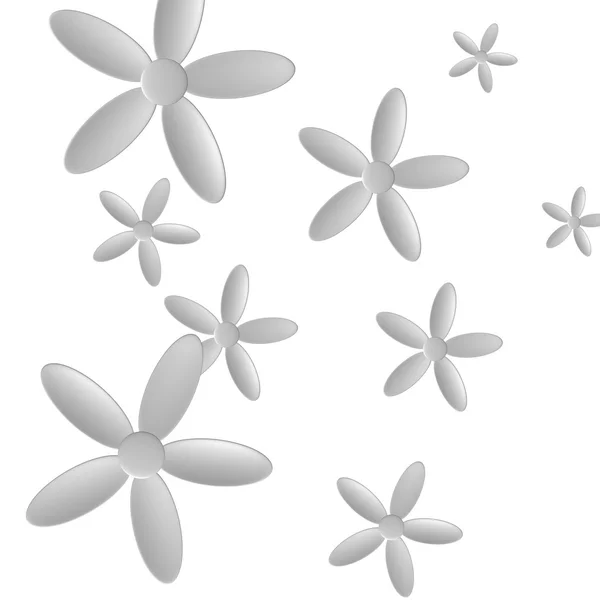 Farve papir blomster - Stock-foto