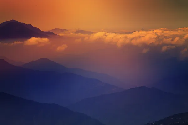 Beautiful sunrise — Stockfoto