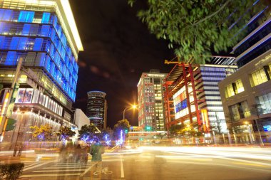 taipei City gece görünümü