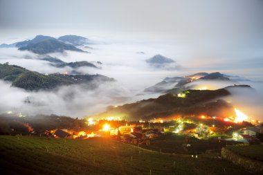 dağa güzel geceler görünümünde