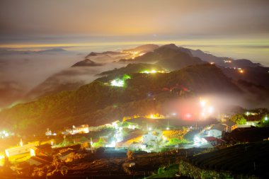 dağa güzel geceler görünümünde