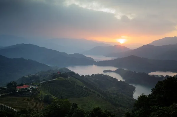 Lake sunset — Stock Photo, Image