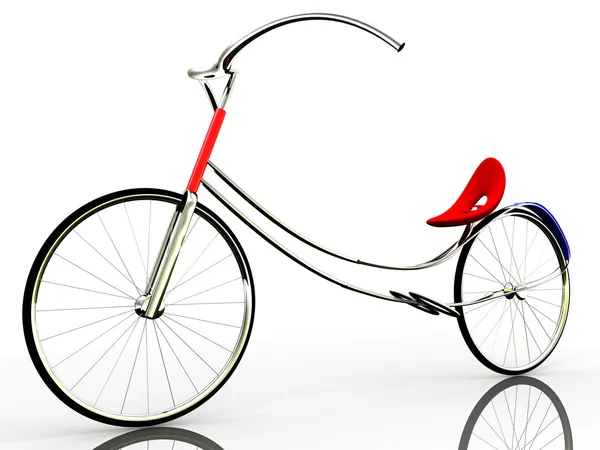 Έννοια της ηλεκτρικό ποδήλατο Royalty Free Εικόνες Αρχείου