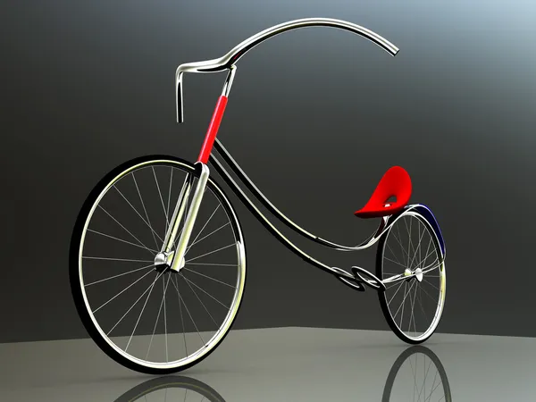 电动自行车的概念 图库照片