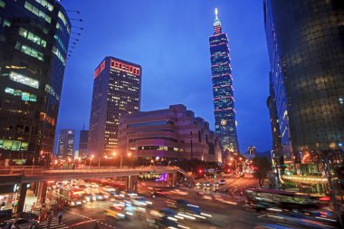 güzel görünüm taipei city, Tayvan
