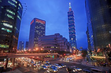 güzel görünüm taipei city, Tayvan